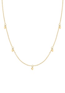 TAMARIS, Tamaris Kette mit Anhänger »Herzen, TJ-0116-N-45, TJ-0117-N-45, TJ-0118-N-45«, 