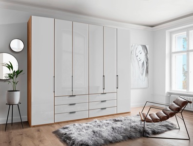 Wiemann, WIEMANN Drehtürenschrank »Monaco«, mit Glasfront sowie hochwertige Beschläge inkl. Dämpfung, WIEMANN Drehtürenschrank »Monaco«, mit Glasfront sowie hochwertige Beschläge inkl. Dämpfung
