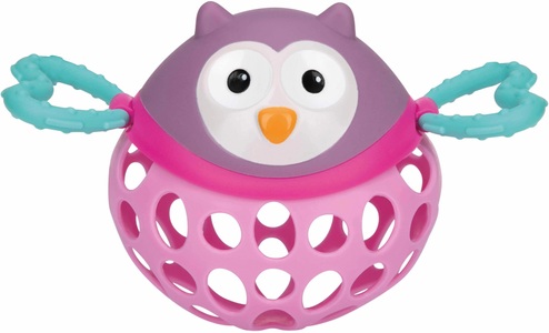 Nuby, Nuby Rassel »Eule«, mit Beissringen, Nuby Rassel »Eule«, mit Beissringen