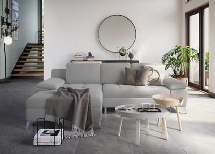 sit&more Ecksofa, mit Recamiere, wahlweise mit Bettfunktion und Bettkasten