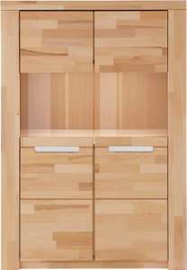 Woltra, Woltra Highboard »Kolding«, Breite 100 cm mit 2 Glastüren, 