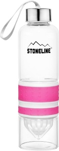 Stoneline, STONELINE Trinkflasche, (Set, 1 tlg.), herausnehmbarer Saftpressen-Aufsatz, 0,55 L, STONELINE Trinkflasche, (Set, 1 tlg.), herausnehmbarer Saftpressen-Aufsatz, 0,55 L