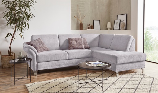 sit&more Ecksofa »Clio V«, wahlweise mit Bettfunktion und Bettkasten, inklusive Federkern