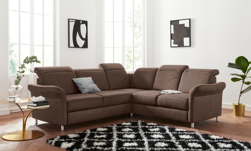 sit&more Ecksofa, inklusive Federkern, wahlweise mit Kopfteilverstellung, Bettfunktion und Schubladenstauraum