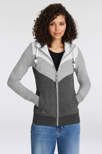 Ragwear, Ragwear Sweatjacke »TREGA ZIP O«, im Colorblocking-Design, Ragwear Sweatjacke »TREGA ZIP O« im Colorblocking-Design