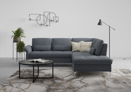 INOSIGN, INOSIGN Ecksofa »Palm Beach«, Federkern, mit Sitztiefenverstellung, wahlweise mit Bettfunktion, Bettkasten und Armteilverstellung, INOSIGN Ecksofa »Palm Beach L-Form«, Federkern, mit Sitztiefenverstellung, wahlweise mit Bettfunktion