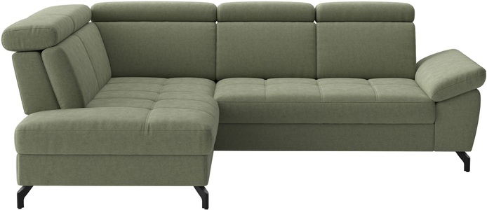 Sit & More, sit&more Ecksofa "Vanity" Inkl.Sitz-,Kopf-und Armteilverstellung