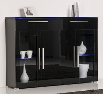 undefined, Highboard »Line«, Breite 140 cm, Höltkemeyer Highboard »Line«, Breite 140 cm