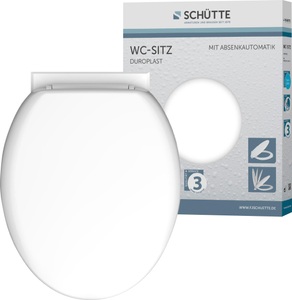 undefined, WC-Sitz, Mit Absenkautomatik, WC-Sitz Luka in Weiss