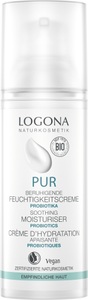 Logona, Logona Tagespflege Logona Tagespflege Pur Beruhigende Feuchtigkeits-Creme mit Probiotika gesichtscreme 50.0 ml, LOGONA Tagescreme »Pur beruhigend«