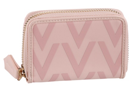 VALENTINO BAGS, VALENTINO BAGS Geldbörse »PUNCH«, Mit goldfarbenen Details, 