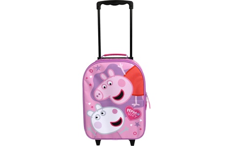 Undercover, Undercover Kinder Trolley Peppa Pig, UNDERCOVER Kinderkoffer »Undercover Kinder-Reisekoffer«, 2 St. Rollen