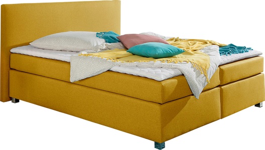 INOSIGN, INOSIGN Boxspringbett »Eliana«, inkl. Topper, in 4 Breiten, 3 Matratzenarten und 2 Härtegraden, INOSIGN Boxspringbett »Eliana«, inkl. Topper, in 4 Breiten, 3 Matratzenarten und 2 Härtegraden
