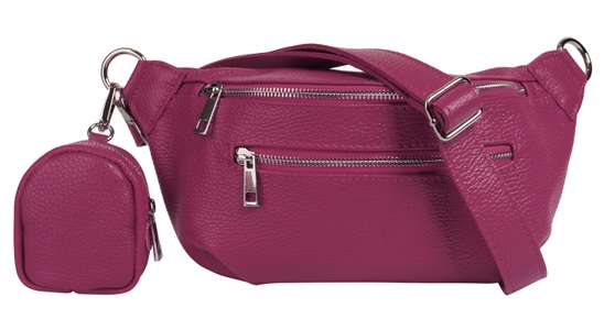SAMANTHA LOOK, Samantha Look Gürteltasche, echt Leder, Made in Italy, Samantha Look Gürteltasche, echt Leder, Made in Italy