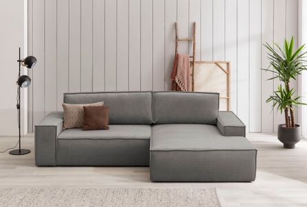 Home affaire Ecksofa »SHERWOOD«, mit Bett-Funktion (Liegefläche 210x136 cm), mit 2 losen Rückenkissen