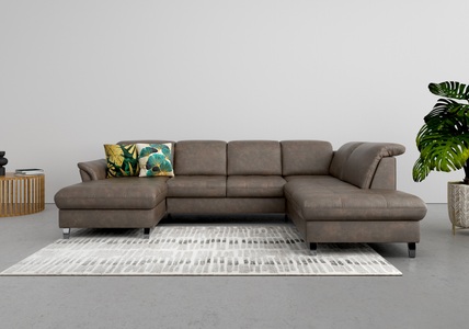 sit&more Wohnlandschaft, wahlweise mit Kopfteilverstellung, Bettfunktion und Stauraum