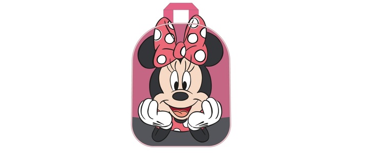Undercover, UNDERCOVER Plüsch-Rucksack MINE7824 Minnie, UNDERCOVER Kinderrucksack »Minnie«, Frontseite aus Plüsch