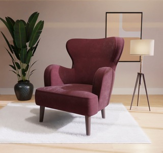 Home affaire Sessel »SICILIA B/T/H: 68/64/88 cm«, moderner Ohrensessel