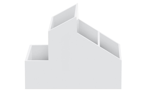 Spirella, SPIRELLA KOSMETIK ORGANIZER SKYLINE, spirella Kosmetikbox »SKYLINE Storage 13 cm Weiss«