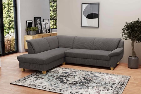 Home affaire Ecksofa »Yesterday«, wahlweise mit Bettfunktion, auch in Cord