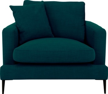 LEONIQUE, Leonique Sessel »Cozy«, mit Metallbeinen und Zierkissen, 