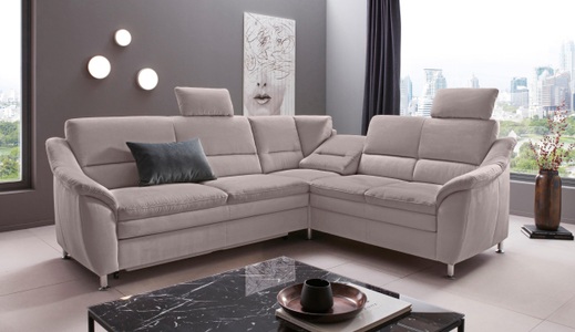 PLACES OF STYLE, Places of Style Ecksofa »Cardoso«, Federkern, wahlweise mit Bett, Schubkasten, teilweise Relaxfunktion, Places of Style Ecksofa »Cardoso L-Form«, Federkern, wahlweise mit Bett, Schubkasten, teilweise Relaxfunktion