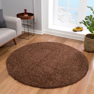 Sanat Hochflor-Teppich »LOCA«, rund, 30 mm Höhe, Wohnzimmer, Langflor, Shaggy, Schlafzimmer