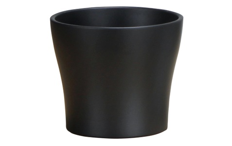 Scheurich, SCHEURICH Übertopf 808, Scheurich Blumentopf »Anthrazit Ø 24.9 cm«