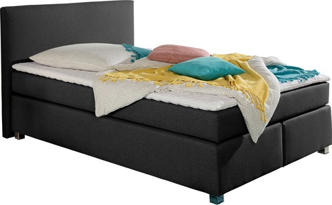 INOSIGN, INOSIGN Boxspringbett »Eliana«, inkl. Topper, in 4 Breiten, 3 Matratzenarten und 2 Härtegraden, INOSIGN Boxspringbett »Eliana«, inkl. Topper, in 4 Breiten, 3 Matratzenarten und 2 Härtegraden