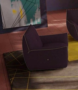 Egoitaliano, Egoitaliano Sessel »Yuki«, mit bioelsatische MIcrofaser BOUNCE bezogen, Egoitaliano Sessel »Yuki, extravagantes Design und höchster Sitzkomfort, tolle Details«, mit bioelasatische MIcrofaser BOUNCE bezogen