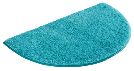 my home Badematte »Vanessa«, Höhe 10 mm, rutschhemmend beschichtet, schnell trocknend, Badteppich, weiche Haptik, unifarben