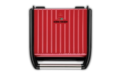 RUSSELL HOBBS, Russell Hobbs Steel Entertaining - Kontaktgrill (Rot), 