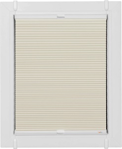 SUNLINES, sunlines Wabenplissee »Budget Wabe Verdunklung«, abdunkelnd, ohne Bohren, verspannt, Klemmfix, glatt, sunlines Wabenplissee »Budget Wabe Verdunklung«, abdunkelnd, ohne Bohren, verspannt, Klemmfix, glatt