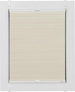 SUNLINES, sunlines Wabenplissee »Budget Wabe Verdunklung«, abdunkelnd, ohne Bohren, verspannt, Klemmfix, glatt, sunlines Wabenplissee »Budget Wabe Verdunklung«, abdunkelnd, ohne Bohren, verspannt, Klemmfix, glatt