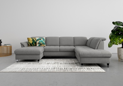 sit&more Wohnlandschaft, wahlweise mit Kopfteilverstellung, Bettfunktion und Stauraum