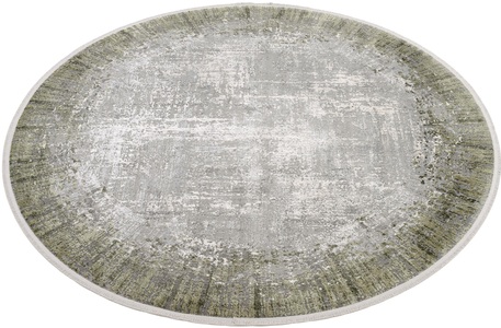 WK WOHNEN, WK WOHNEN Teppich »BORDER«, rund, 8 mm Höhe, hochwertiger Viskoseanteil, samtweiche Oberfläche mit 3 D Effekt, WK WOHNEN Teppich »BORDER«, rund, 8 mm Höhe, hochwertiger Viskoseanteil, samtweiche Oberfläche mit 3 D Effekt