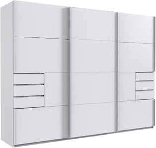 Wimex, Wimex Schwebetürenschrank »Bangkok«, Kleiderschrank 3-türig, 270cm breit, mit 6 praktischen Aussenschubladen, Wimex Schwebetürenschrank »Saigon, mit kompletter Innenausstattung, Made in Germany«, Kleiderschrank 3-türig, 270cm breit, mit 6 praktischen Aussenschubladen