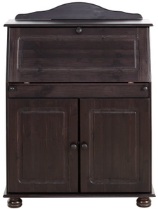 HOME AFFAIRE, Home affaire Sekretär »Mette, Schreibtisch im Landhausstil,«, aus Massivholz, Breite 82 cm, Home affaire Sekretär »Mette, Schreibtisch im Landhausstil,«, aus Massivholz, Breite 82 cm