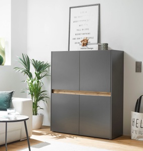 INOSIGN Highboard »City/Giron«, Höhe ca. 120 cm