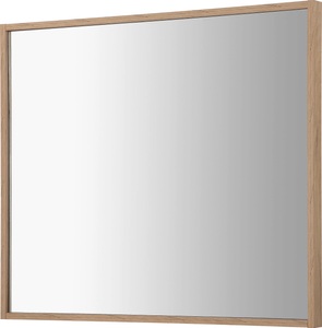 WELLTIME, welltime Badspiegel »Torun Badschrank Spiegel ohne LED Licht«, Spiegel mit Rahmenoptik, Breite 80cm Wandspiegel, welltime Badspiegel »Torun Badschrank Spiegel ohne LED Licht«, Spiegel mit Rahmenoptik, Breite 80cm Wandspiegel