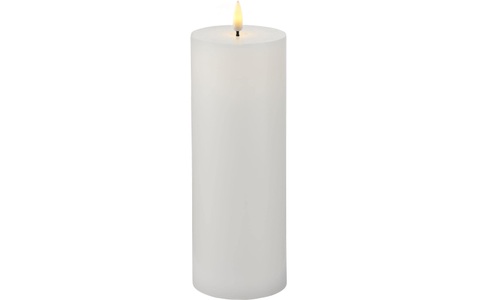 Sirius, Sirius - LED-Kerze Sille 7.5 cm x 20 cm, Weiss, Sirius LED-Kerze »LED-Kerze Sille, aufladbar, Weiss«