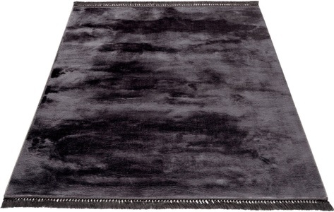 Sehrazat, Sehrazat Hochflor-Teppich »Soft mit Fransen«, rechteckig, Kunstfell, waschbar, kuschelweich, rutschhemmender Rücken, Sehrazat Hochflor-Teppich »Soft mit Fransen«, rechteckig, 25 mm Höhe, Kunstfell, waschbar, kuschelweich, rutschhemmender Rücken