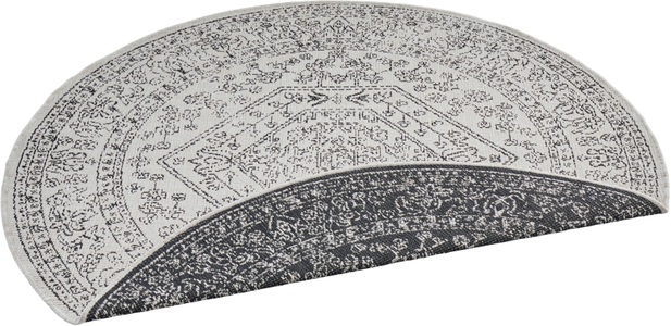 Freundin home collection, freundin Home Collection Teppich »Minas«, rund, 5 mm Höhe, In-und Outdoor geeignet, Wohnzimmer, Balkon, Terrasse, Garten, Pflegeleicht, Flachgewebe, freundin Home Collection Teppich »Minas«, rund, 5 mm Höhe, In-und Outdoor geeignet, Pflegeleicht, Flachgewebe