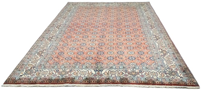 MorgenLand, morgenland Wollteppich »Hamadan Teppich handgeknüpft rot«, rechteckig, 12 mm Höhe, morgenland Wollteppich »Hamadan Teppich handgeknüpft rot«, rechteckig, 12 mm Höhe