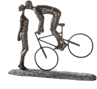 Schubiger, Schubiger Skulptur Kiss me Poly Bronze, Casablanca by Gilde Dekofigur »Skulptur Kiss me«