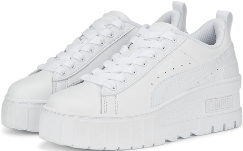 Puma, Puma Carina Street Damen Sneaker Weiss, Puma Mayze Wedge Damen Sneaker Weiss