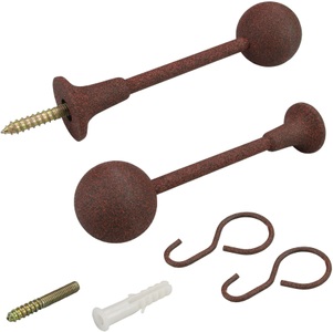 LIEDECO, Raffhalter Liedeco, passend für Gardinen, Liedeco Raffhalter, (1 St.), für Gardinenstangen Ø 16 mm