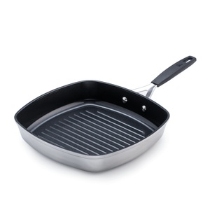 Masterpro, MasterPro Grillpfanne 28cm Aluminium, 