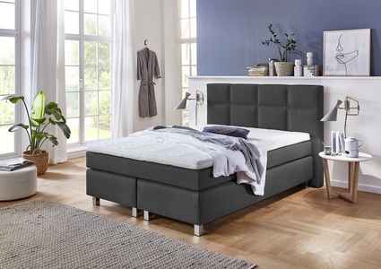 Westfalia Schlafkomfort, Westfalia Schlafkomfort Boxspringbett, mit Topper, Westfalia Schlafkomfort Boxspringbett, mit Topper