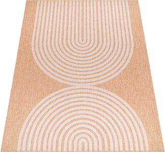 Paco Home Teppich »Illusion 328«, rechteckig, Flachgewebe, Scandi Look, In- und Outdoor geeignet